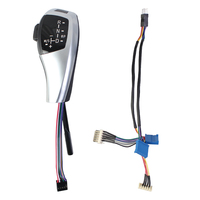 Poignée de levier de vitesses automatique en cuir pour BMW Série 3 E90 E91 E92 E93 2005-2012 AT, accessoires intérieurs