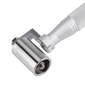 Home Decoration Flat Pressure <strong>Roller</strong> Stainless Steel Wheel Wallpaper Seam <strong>Roller</strong> for Wallpaper Pressing or DIY <strong>Tools</strong> Set - Product Image 4