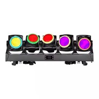 Luz de cabeza móvil Tornado TB5 IP 5x120w RGBL LED con la misma biblioteca de canales ACME, LED auxiliar exterior de movimiento oscilante individual, se puede empalmar