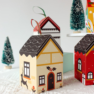 New <strong>Design</strong> Christmas House <strong>Box</strong> Creative Gift <strong>Box</strong> - Product Image 4