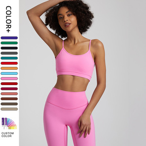 4070 nouveauté Yoga soutien-gorge haut femmes à bretelles soutien-gorge <span class=keywords><strong>de</strong></span> <span class=keywords><strong>sport</strong></span> couverture complète rembourré pleine taille croix entraînement Yoga soutien-gorge hauts - Product Image 2