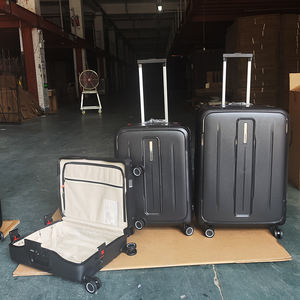 กระเป๋าเดินทางแบบแข็ง PP Classic Carry-On พร้อมล้อคู่แบบหมุนได้ 360 องศา ชุดกระเป๋าเดินทาง 3 ชิ้น พร้อมคันชักอะลูมิเนียม ผ้าโพลีเอสเตอร์กันน้ำ - Product Image 2