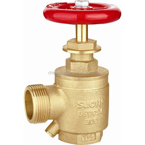 Nhà Máy Giá 5 Năm Bảo Hành 1 1/2 ''Brass Chữa Cháy Màu Đỏ Sơn Góc Ống FM UL Chứng Nhận Cháy Thiết Bị Bảo Vệ - Product Image 6