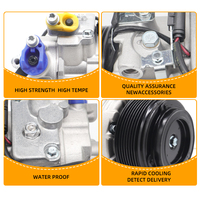 Compresor de Aire Acondicionado para BMW Serie 5 7 X5 X6 F11 E71 E70 F01 F02 F03 F04 64526987890 64529196889 4471601212 4471601211
