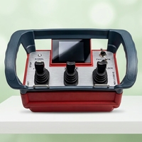 Control Remoto Inalámbrico Automático de Alta Gama para Equipos Pesados, con 3 Joysticks y Alcance de 500M, para Guindalos Hidráulicos