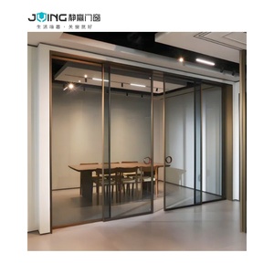 مسار باب منزلق حديث مركب على القمة من سبائك الألومنيوم للداخل لغرف النوم والفنادق والمرآب والمستشفى والشقق المستخدمة في المطبخ - Product Image 5