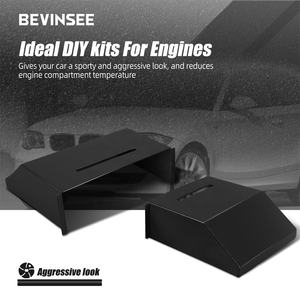 BEVINSEE para <span class=keywords><strong>BMW</strong></span> Serie 1, Motores de 4 Cilindros N43 <span class=keywords><strong>N47</strong></span>, E81 E82 E87 E88, Ventilación de Admisión de Aire Frío de Aluminio, Toma de Aire E8X, 2004-2012 - Product Image 5