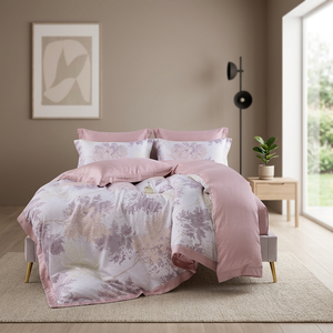 Ensemble de draps de lit imprimés King Size 4 pièces matelassés Literie en polyester microfibre Draps de lit imprimés ajustés - Product Image 3