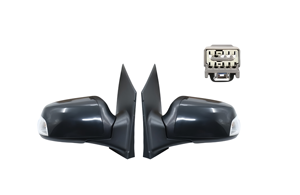 Rétroviseurs latéraux gauche et droit pliables et chauffants pour <span class=keywords><strong>Volkswagen</strong></span> TACQUA, peinture usagée - Product Image 5