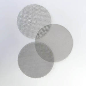 מסנני רשת עגולים מנירוסטה, רשתות סינון, דיסקיות רשת תיל, מותאמים אישית למפעלים, עבור מכונות גריסה ויציקה. - Product Image 2