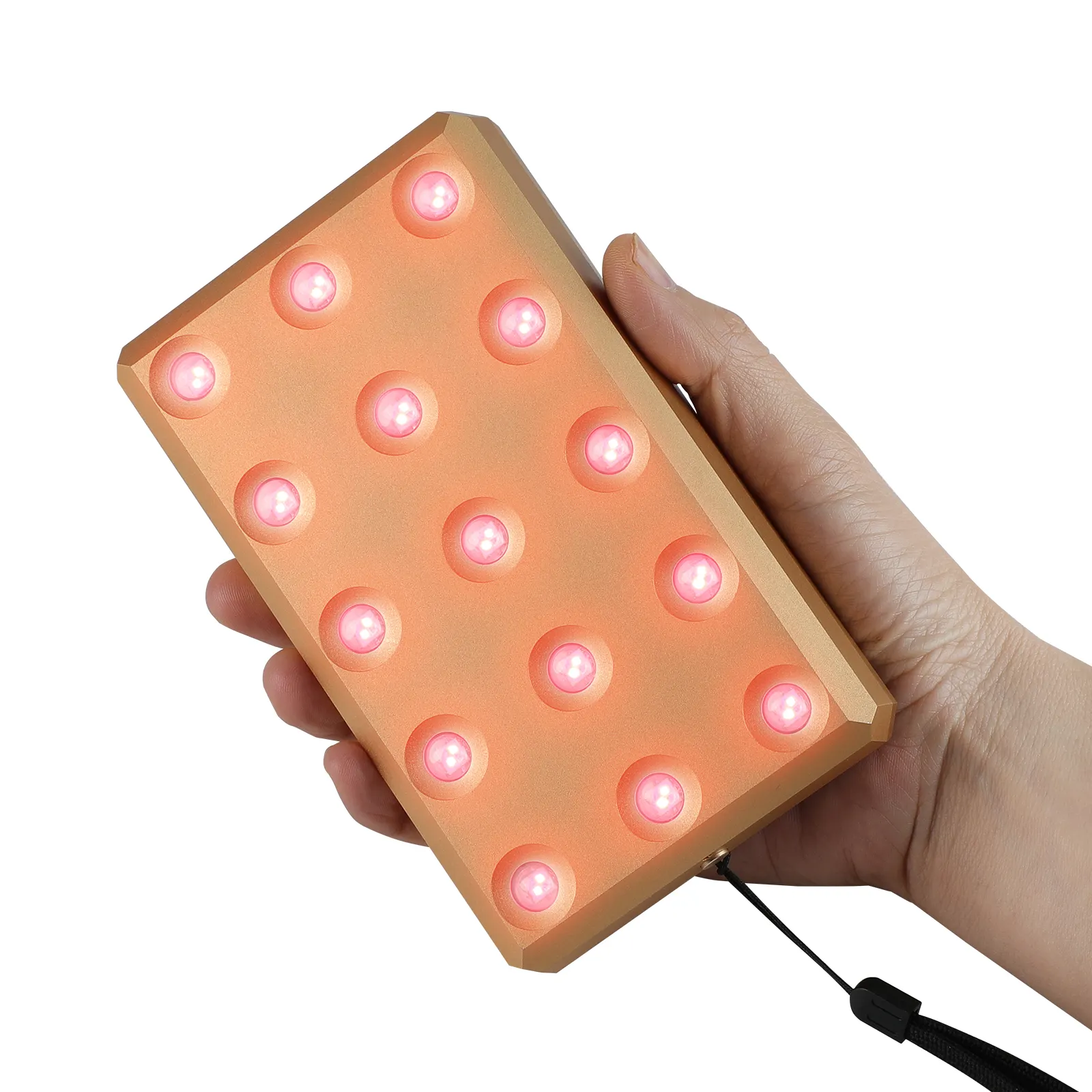 660nm 850nm Handheld Therapy Device For Face And Led Facial Light Therapy Infrared Light For Finger