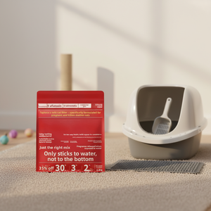 Litière pour chats/chattes gestantes BIO-C à base de manioc et de tofu, désodorisante à sec, sans transfert de saleté, qualité supérieure - Product Image 1