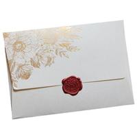Enveloppes portefeuilles en papier kraft spécial de haute qualité, personnalisées et imprimées, avec impression et dorure pour l'emballage