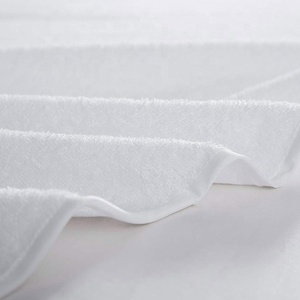 Baby Adult Waterproof Bed <strong>Protector</strong> Cotton Polyester <strong>Mattress</strong> Topper <strong>Rubber</strong> Band Fixation - Product Image 5