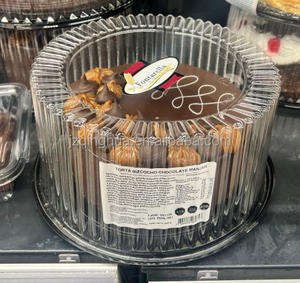 Contenedor de Plástico Desechable para Pasteles de <span class=keywords><strong>Cumpleaños</strong></span>, Caja de Embalaje para Reposterí<span class=keywords><strong>a</strong></span>, OEM de Fábrica - Product Image 3