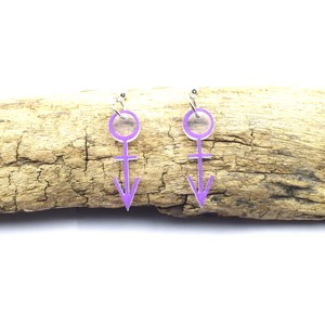 Pendientes Colgantes <span class=keywords><strong>de</strong></span> Estilo Atrevido, Estética Vanguardista, Joyería <span class=keywords><strong>de</strong></span> <span class=keywords><strong>Moda</strong></span> Oscura, Estilo Punk Rock Alternativo, Regalo para Adultos - Product Image 3