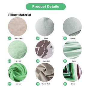 Customizable Thick Irregular Shaped <b>Personalized</b> Plush <b>Cushion</b> Gentle Touch Pillow for Family Daily Use - Product Image 2
