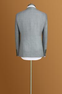 505 50% Len Người Đàn Ông Mới Của Kinh Doanh Màu Xám Nửa Vải Người Đàn Ông Của Phù Hợp Với Ăn Mặc Phù Hợp Với Cho Nam Giới - Product Image 2