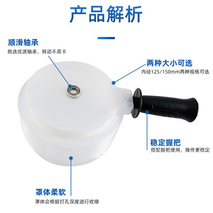 Couvre-poussière pour foret Fuxin, tige de 22 mm, à pointe en carbure, pour le perçage de plafonds, de charpentes, de métal et de plaques de plâtre - Product Image 2