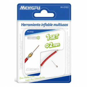 Kit di Attrezzi Gonfiabili Multiuso con Adattatore per Ago da 2mm Marca Mengfu M-0102 Prodotto in Cina - Product Image 2