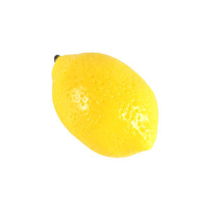 Miniature de citron en PVC, modèle de simulation de fruit, accessoires de photographie, décorations, bijoux DIY, petite décoration d'Halloween - Product Image 5