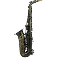 Wholesale Professional Matte Black Brass Material Alto Saxophone Eb Tone Eastern Music AS210 Premium Case Included Performance