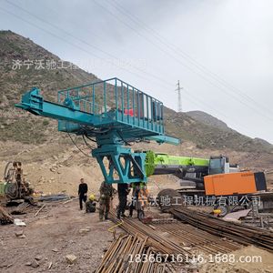 Máquina Perforadora Hidráulica de Taludes de 25 Toneladas, Grúa Modificada para Anclaje y Construcción de Muros de Contención - Product Image 1