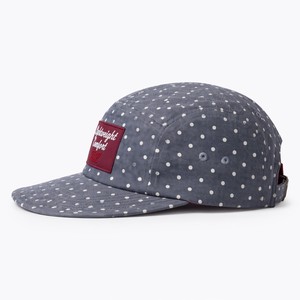 Gorra de Campamento Premium de 5 Paneles, con Logotipo Bordado Plano Personalizado, de Lona Impermeable, Gorra Deportiva Técnica para Adultos, Venta al Por Mayor - Product Image 4