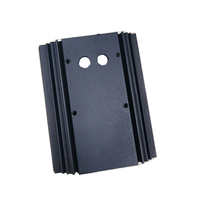 Tùy chỉnh màu Xanh sơn tĩnh điện nhôm hồ sơ tản nhiệt động cơ nhà ở CNC gia công nhôm hồ sơ đùn nhà ở Hàn - Product Image 4