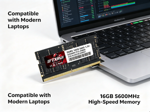 แรมเกมมิ่งความเร็วสูง DDR5 5600MHz UDIMM หน่วยความจำ 16GB DDR5 4800MHz non-ECC แรมโน้ตบุ๊ก DDR5 สำหรับแล็ปท็อป มีสินค้าในสต็อก - Product Image 3
