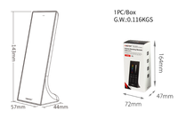 Télécommande verticale Miboxer Y3 RGB+CCT, portée de contrôle de 30 mètres, boîtier noir, télécommande pour éclairage LED