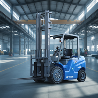 Chariot élévateur électrique Liftron CPD20 à batterie lithium-ion, pneus pleins, pour le transport et le stockage de marchandises