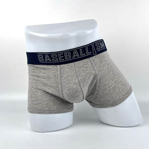 Happyzufeng Sous-vêtements pour hommes extra larges et épais, personnalisés, 95% coton biologique, <span class=keywords><strong>boxer</strong></span> respirant en tissu tricoté, motif imprimé - Product Image 6