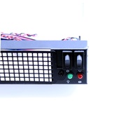 Boîtier de serveur en rack Mini-ITX 1U à double lame avec ventilateur pour PC industriel ou serveur