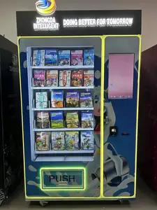 Personalizar card vending machine pokeman card game card vending machine com dinheiro moeda pagamento