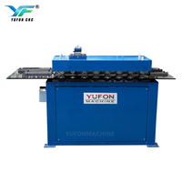Machine de formage à clipser CNC YUFON pour conduites d'air CVC, bordure TDF, puissance 3KW, épaisseur de tôle 0,5-1,2 mm, facile à utiliser