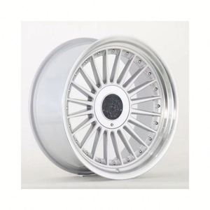 Jantes en alliage argentées de 17 et 18 pouces pour <span class=keywords><strong>BMW</strong></span> Alpin Style E39 E38 E32 E60 E34 E90 <span class=keywords><strong>E30</strong></span> F10, jantes profondes moulées 5X120 pour voitures particulières - Product Image 4