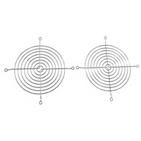 Grille de protection en fil métallique pour ventilateur, pour la sécurité et la ventilation des unités de refroidissement dans les usines d'assemblage