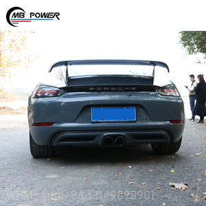 Labbro Anteriore per <span class=keywords><strong>Porsche</strong></span> <span class=keywords><strong>718</strong></span> in Stile TechArt, Diffusore Posteriore e Prese d'Aria, Spoiler Posteriore per Kit Carrozzeria <span class=keywords><strong>718</strong></span> - Product Image 4