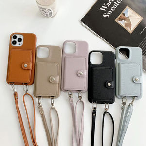 <span class=keywords><strong>Funda</strong></span> multifuncional cruzada para <span class=keywords><strong>iPhone</strong></span> 16, <span class=keywords><strong>funda</strong></span> de teléfono cruzada de cuero, <span class=keywords><strong>Correa</strong></span> con bolsa, bandolera pequeña, Mini bolsa para teléfono - Product Image 5