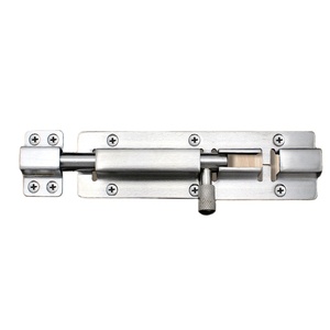 4/6/8/10 Inch Kích Thước Thép Không Gỉ 304 Tháp Bolt Latch Khóa Cửa Latch Trượt Phẳng Loại Cửa Phần Cứng An Ninh Latch Khóa - Product Image 1