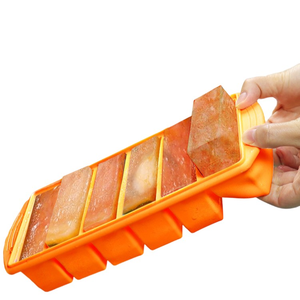 Bandejas congeladoras de silicona con tapa Contenedores congeladores de silicona de fácil liberación Moldes congeladores de sopa Congelar y almacenar sopa - Product Image 2