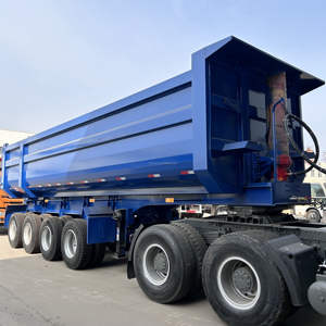 Semi-remorque à benne basculante hydraulique à 3 essieux, neuve/<span class=keywords><strong>d</strong></span>'<span class=keywords><strong>occasion</strong></span>, pour tracteur, à vendre - Product Image 3