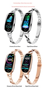 นาฬิกาอัจฉริยะใหม่สำหรับผู้หญิง, นาฬิกาอัจฉริยะสายรัดข้อมืออัจฉริยะวัดสุขภาพวัดอุณหภูมิร่างกายด้วยแม่เหล็กกันน้ำมี F81 - Product Image 5