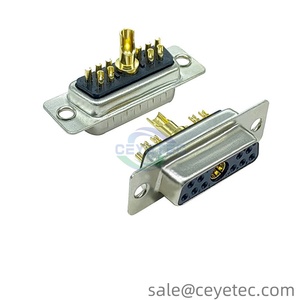 <span class=keywords><strong>D</strong></span>-<span class=keywords><strong>SUB</strong></span> 11w1 nữ nối 11w1 hàn Loại kết nối cho cáp điện cao - Product Image 2