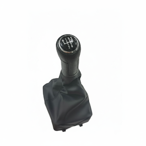 Polo 5-Speed Car Gear <b>Shift</b> <b>Knob</b> & Gaiter Black 02-05-6Q1711113F - Product Image 2