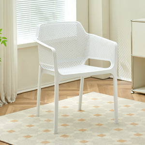 Silla <span class=keywords><strong>de</strong></span> Comedor Apilable, Portátil, Impermeable, <span class=keywords><strong>de</strong></span> PP Negro Moderno, para Hogar, Oficina y Baño - Product Image 2