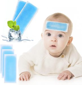 Enokon HY6866B Classe I Échantillon Gratuit Patch de Gel Rafraîchissant en Tissu Non-Tissé 5x12cm Compresse Froide Santé Bébé - Product Image 2