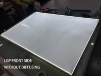 Plaque de guidage lumineux LED en acrylique Junlong JL-LGP à haute luminosité, écologique et économe en énergie, pour caisson lumineux à éclairage latéral fin (LGP) - Vente en gros