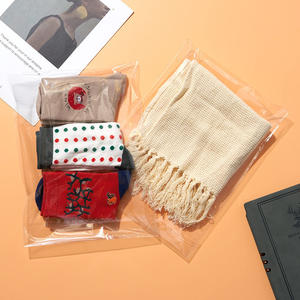 Sacs à vêtements transparents à <span class=keywords><strong>rabat</strong></span> auto-scellant pour chemises sacs <span class=keywords><strong>en</strong></span> <span class=keywords><strong>plastique</strong></span> pour vêtements emballage sac <span class=keywords><strong>en</strong></span> cellophane adhésif - Product Image 5